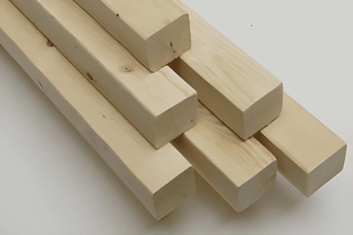 2 x 2 common wood strapping for framing and trellises